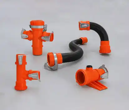 Kelepçeli Yağmurlama Ek Parçaları